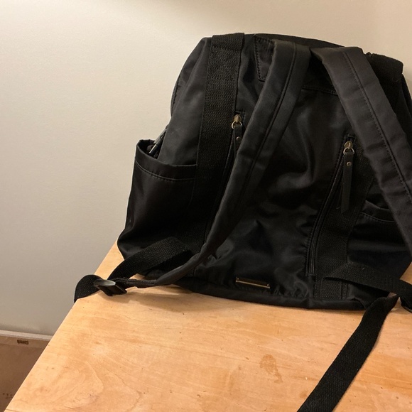 Madden Girl Nylon Black Backpack - Picture 3 of 3